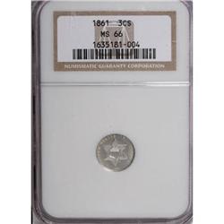 1861 3CS MS66 NGC