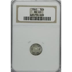 1862 3CS MS65 NGC