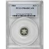 Image 3 : 1866 3CS PR64 Deep Cameo PCGS