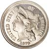 Image 1 : 1870 3CN PR65 Ultra Cameo NGC