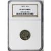 Image 3 : 1875 3CN PR66 Cameo NGC