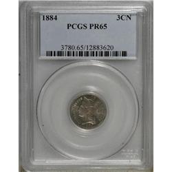 1884 3CN PR65 PCGS