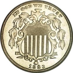 1883 5C MS67 NGC