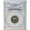 Image 3 : 1867 5C No Rays PR65 Cameo PCGS