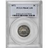 Image 1 : 1872 5C PR64 Cameo PCGS