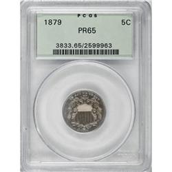 1879 5C PR65 PCGS