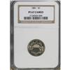 Image 3 : 1881 5C PR67 Cameo NGC