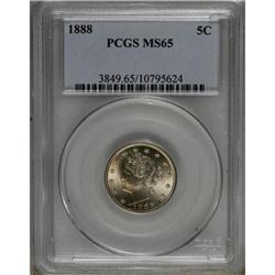 1888 5C MS65 PCGS