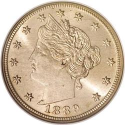 1889 5C MS66 NGC