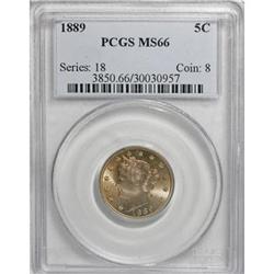 1889 5C MS66 PCGS