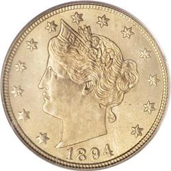 1894 5C MS66 PCGS