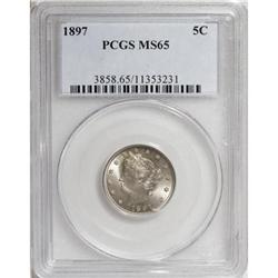 1897 5C MS65 PCGS