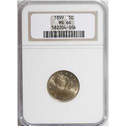 1899 5C MS66 NGC
