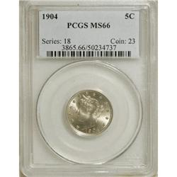 1904 5C MS66 PCGS