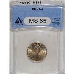 1909 5C MS65 ANACS