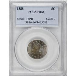 1888 5C PR66 PCGS