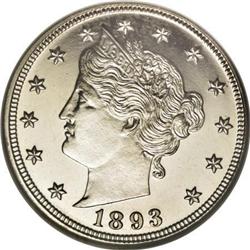 1893 5C PR67 Star Cameo NGC