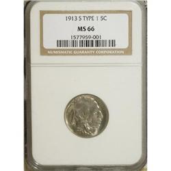 1913-S 5C Type One MS66 NGC