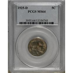 1925-D 5C MS64 PCGS