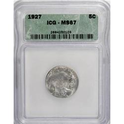 1927 5C MS67 ICG