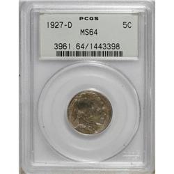 1927-D 5C MS64 PCGS