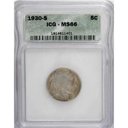 1930-S 5C MS66 ICG