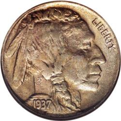 1937-D 5C Three-Legged MS62 NGC