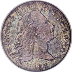 1794 H10C VF30 PCGS