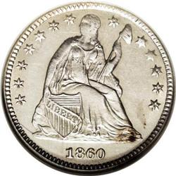 1860 H10C Transitional MS64 NGC