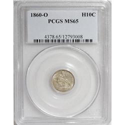 1860-O H10C MS65 PCGS