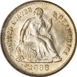 1868-S H10C MS65 PCGS