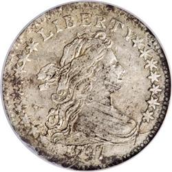 1797 10C 16 Stars--Damaged, Improperly