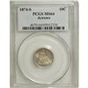 Image 3 : 1874-S 10C Arrows MS64 PCGS