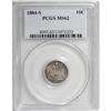 Image 1 : 1884-S 10C MS62 PCGS