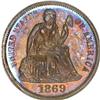 Image 1 : 1869 10C PR65 PCGS
