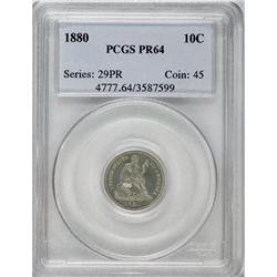 1880 10C PR64 PCGS