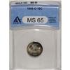 Image 1 : 1892-O 10C MS65 ANACS