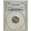 Image 1 : 1893 10C MS65 PCGS