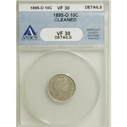1895-O 10C VF30 ANACS
