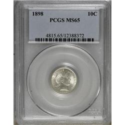 1898 10C MS65 PCGS