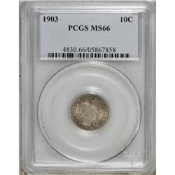 1903 10C MS66 PCGS