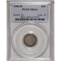1903-O 10C MS64 PCGS