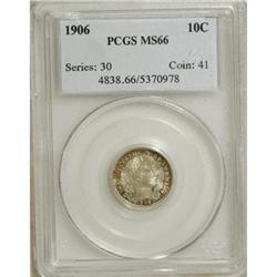 1906 10C MS66 PCGS