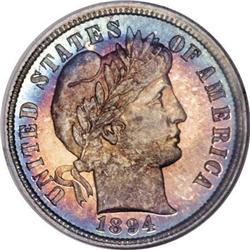 1894 10C PR68 Star NGC. CAC