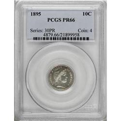 1895 10C PR66 PCGS