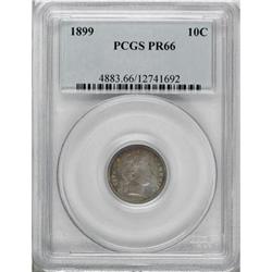 1899 10C PR66 PCGS