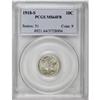 Image 1 : 1918-S 10C MS64 Full Bands PCGS