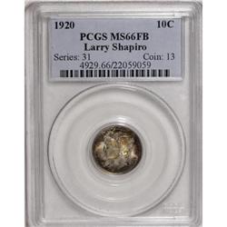 1920 10C MS66 Full Bands PCGS