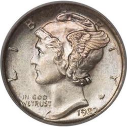 1920-S 10C MS65 Full Bands NGC