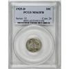Image 1 : 1925-D 10C MS63 Full Bands PCGS